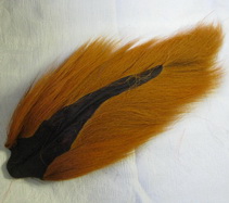 bucktail large burnt orange